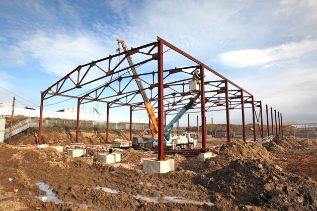 Монтаж металлоконструкций