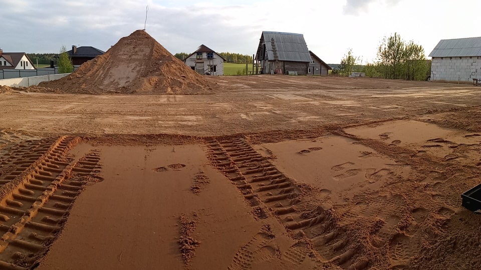 Планировка спец техникой